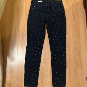 Gap Skinny Polka Dot Legging Jeans